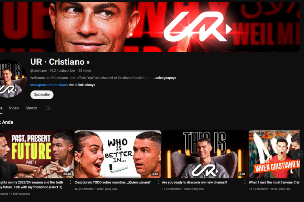 Critstiano Ronaldo Youtube