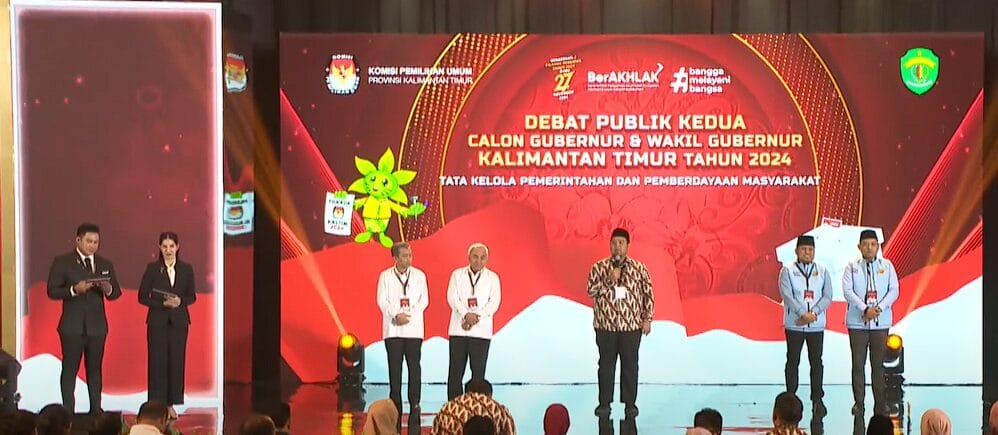 debat pilkada kaltim ke 2
