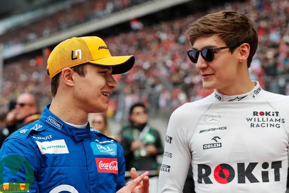 Lando Norris dan George Russell Dikenakan Denda di GP Sao Paulo