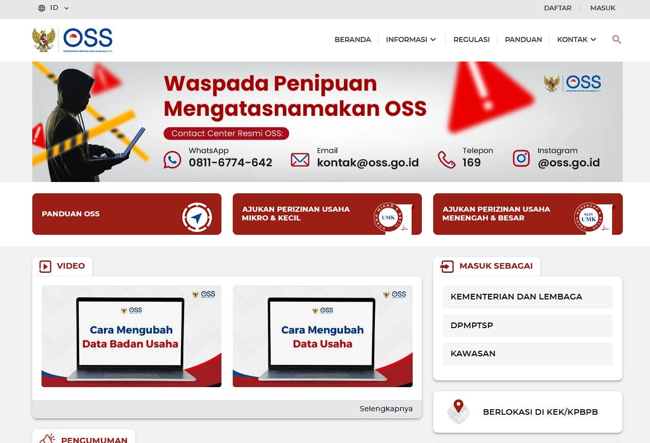 Izin Usaha Sendiri
