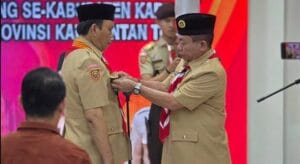 Bupati Kapuas Muhammad Wiyatno melantik Pengurus Kwarcab dan Ketua Mabiran se-Kabupaten Kapuas serta melepas kontingen Pramuka ke Jambore Daerah Kalimantan Tengah.